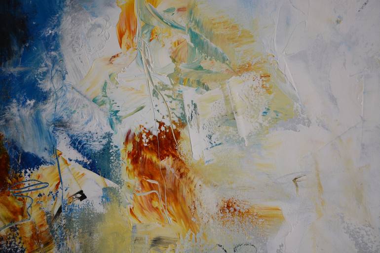 Original Abstract Expressionism Abstract Painting by Andrada Anghel