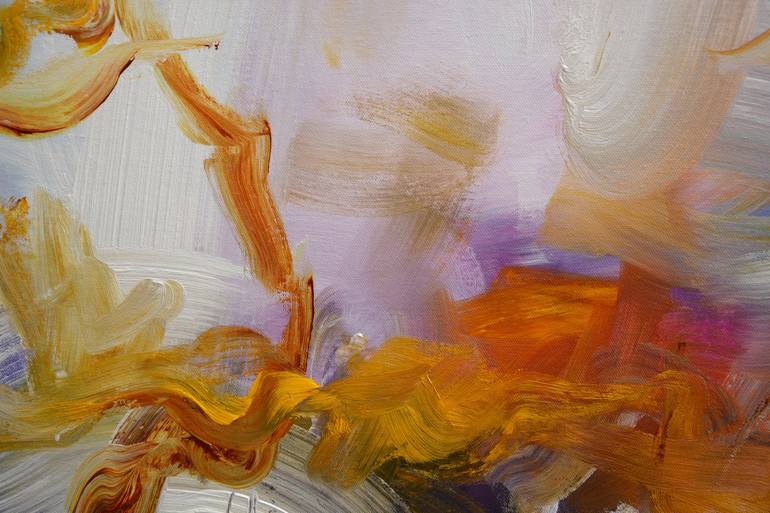 Original Abstract Expressionism Abstract Painting by Andrada Anghel