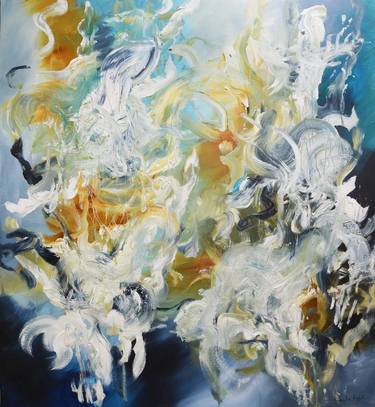 Print of Abstract Expressionism Abstract Paintings by Andrada Anghel