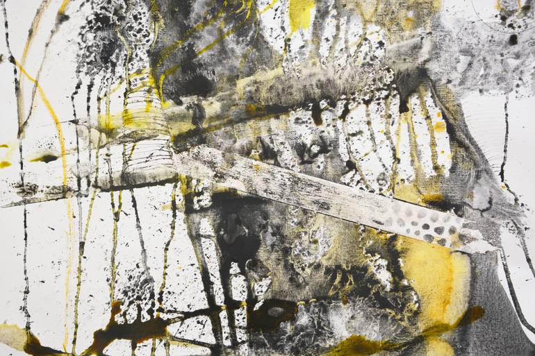 Original Abstract Expressionism Abstract Painting by Andrada Anghel