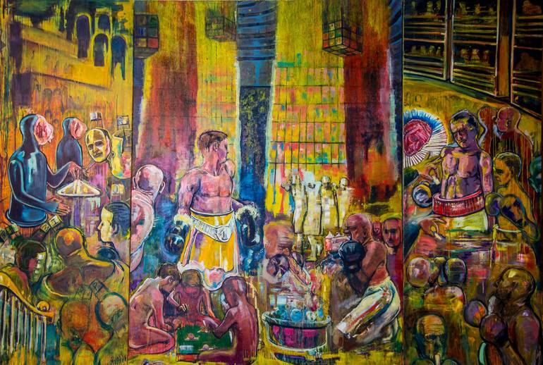 Print of Figurative World Culture Painting by Jose Pozo