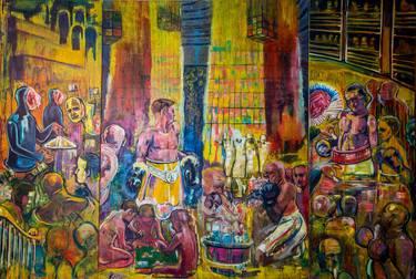Print of Figurative World Culture Paintings by Jose Pozo