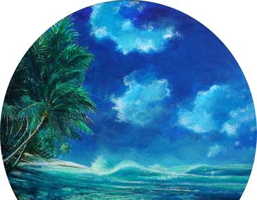 Print of Beach Paintings by Mayumi Tsubokura