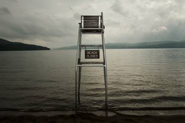 Beach Closed, Otsego Lake, New York - Limited Edition 3 of 10 thumb