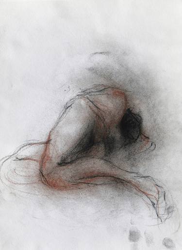 Original Abstract Expressionism Body Drawings by Ciro Sf