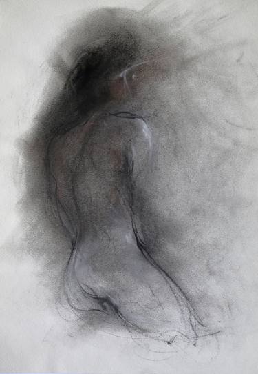 Original Abstract Expressionism Body Drawings by Ciro Sf