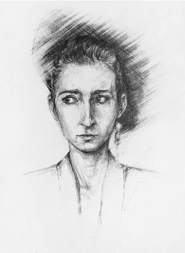 Print of Realism Portrait Drawings by Ciro Sf