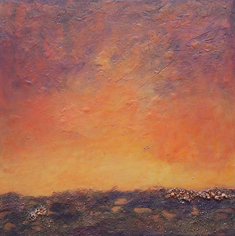 Sun s Ground Painting by Adriana Vasile Saatchi Art