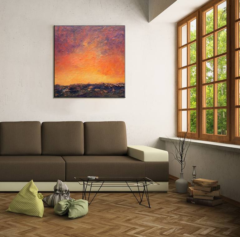 Original Minimalism Abstract Painting by Adriana Vasile