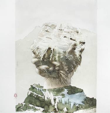 Print of Nature Paintings by ORIOL ANGRILL JORDA