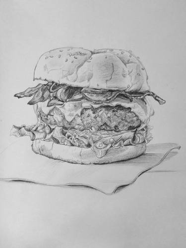 Original Food & Drink Drawings by Lauren Goldberg