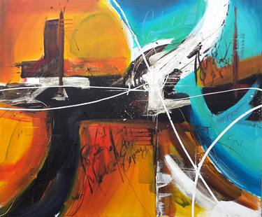 Original Abstract Paintings by Federico Butler