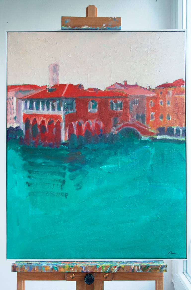 Original Other Landscape Painting by Dumitru Bostan Junior