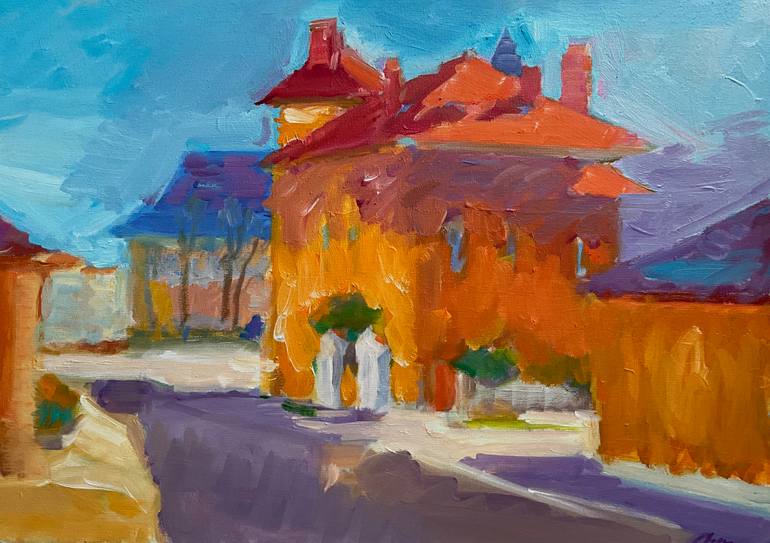 Original Other Landscape Painting by Dumitru Bostan Junior