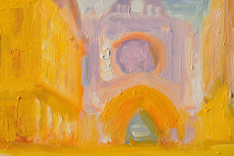 Original Impressionism Landscape Painting by Dumitru Bostan Junior