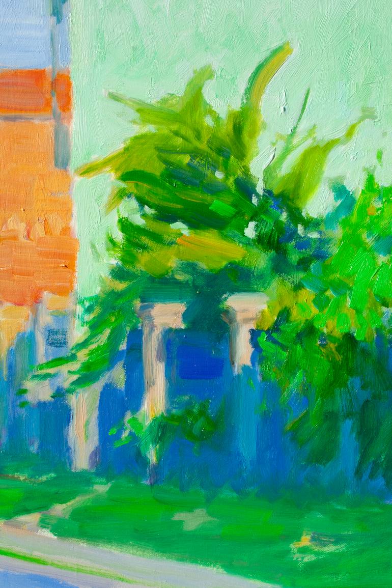 Original Impressionism Landscape Painting by Dumitru Bostan Junior
