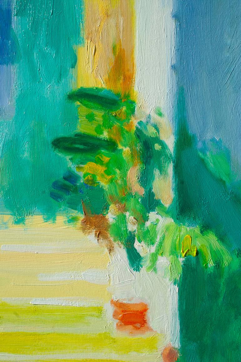 Original Impressionism Landscape Painting by Dumitru Bostan Junior