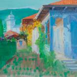 Blue House in Piatra-Neamt by Dumitru Bostan Junior