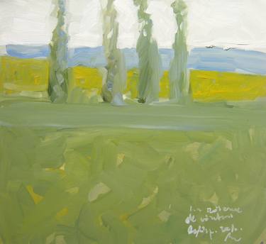 Print of Impressionism Landscape Paintings by Dumitru Bostan Junior