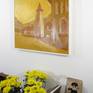 Inspired by the old town of Piatra-Neamt.
An oil on canvas painting.