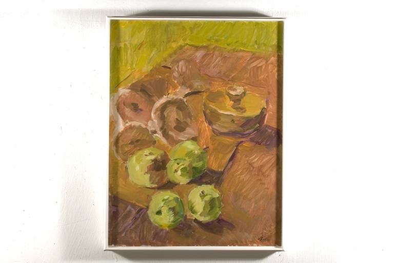 Original Still Life Painting by Dumitru Bostan Junior