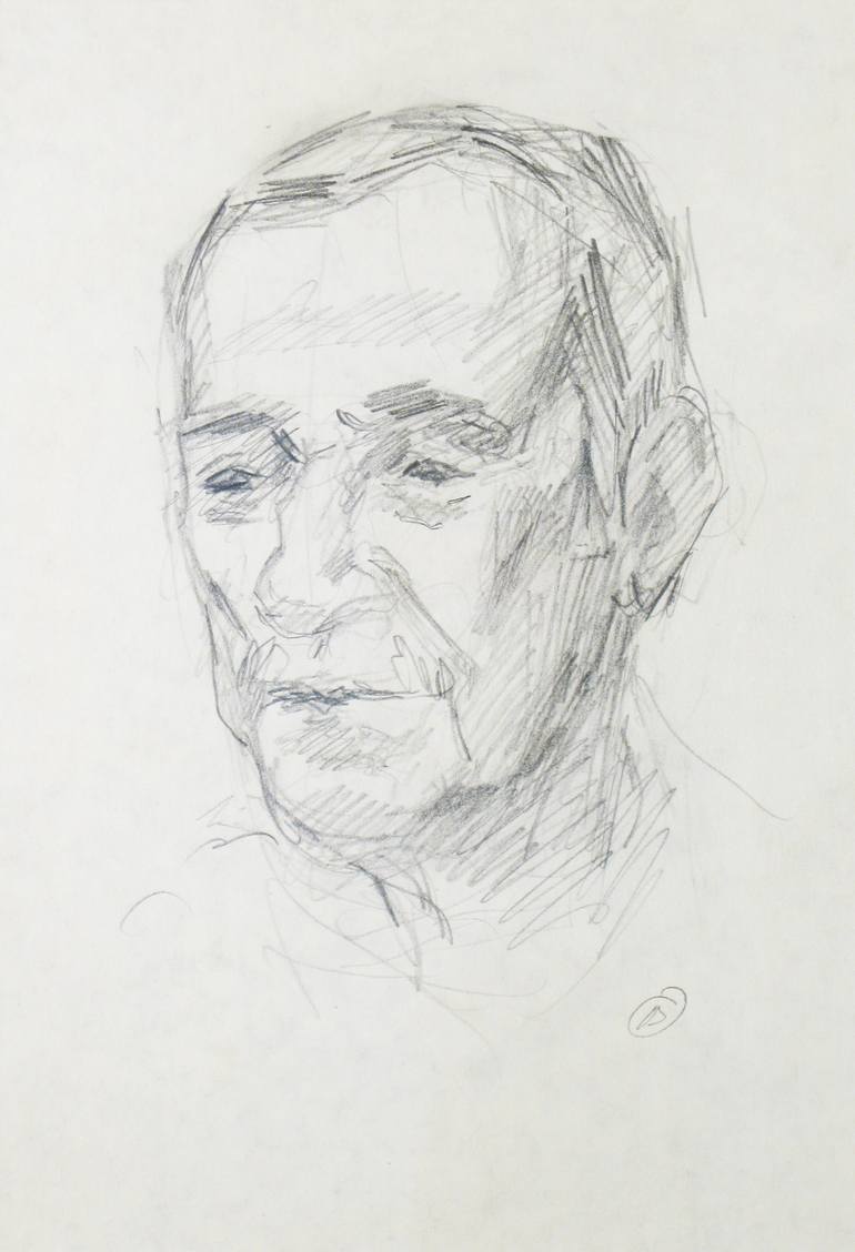 Domnul Popovici Drawing by Dumitru Bostan Junior | Saatchi Art