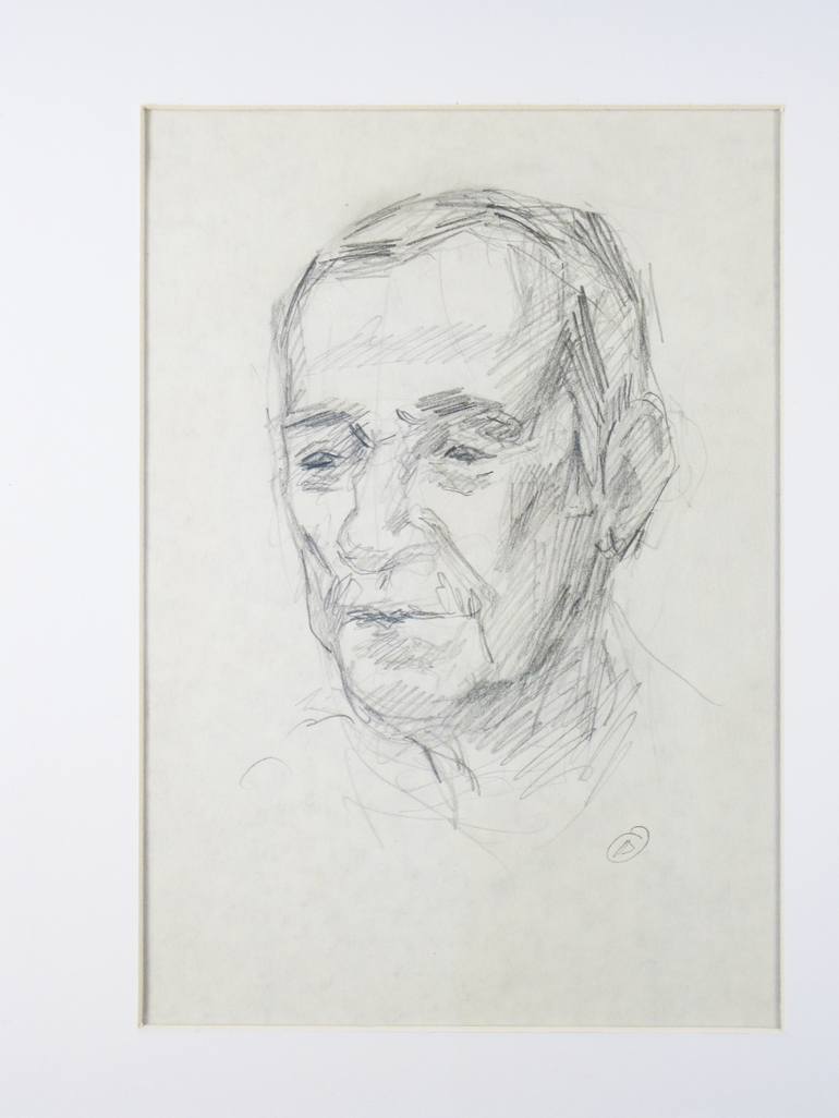 Original Realism Portrait Drawing by Dumitru Bostan Junior