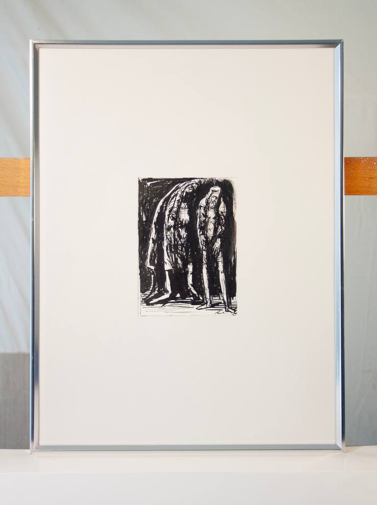 Original Figurative Pop Culture/Celebrity Drawing by Dumitru Bostan Junior