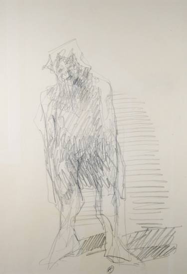 Print of Figurative Culture Drawings by Dumitru Bostan Junior