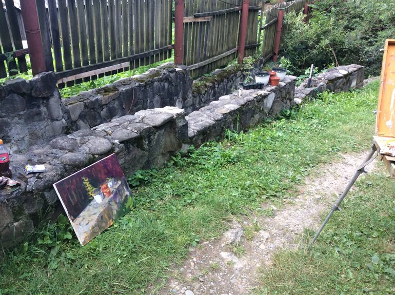 Original Impressionism Other Painting by Dumitru Bostan Junior