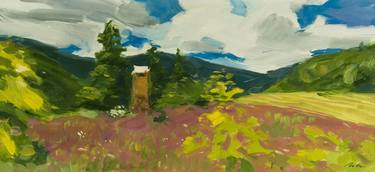 Original Impressionism Landscape Paintings by Dumitru Bostan Junior