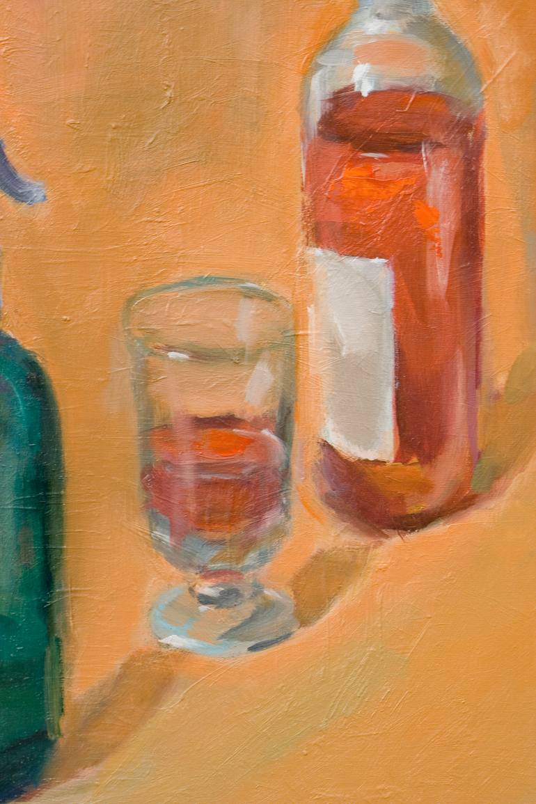 Original Impressionism Still Life Painting by Dumitru Bostan Junior