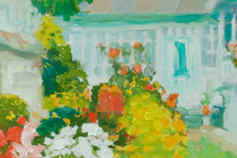 Original Impressionism Landscape Painting by Dumitru Bostan Junior