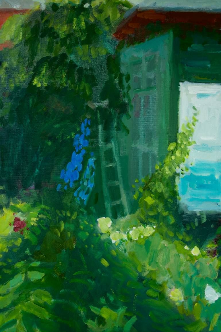 Original Impressionism Landscape Painting by Dumitru Bostan Junior