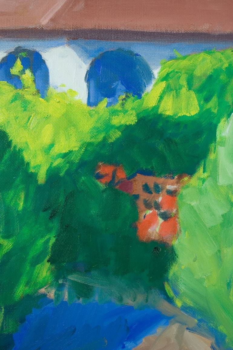 Original Impressionism Landscape Painting by Dumitru Bostan Junior