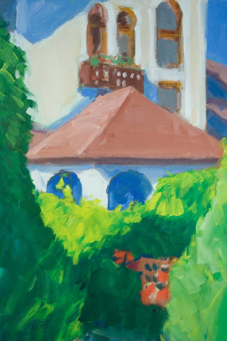Original Impressionism Landscape Painting by Dumitru Bostan Junior