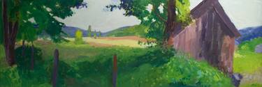 Print of Impressionism Landscape Paintings by Dumitru Bostan Junior
