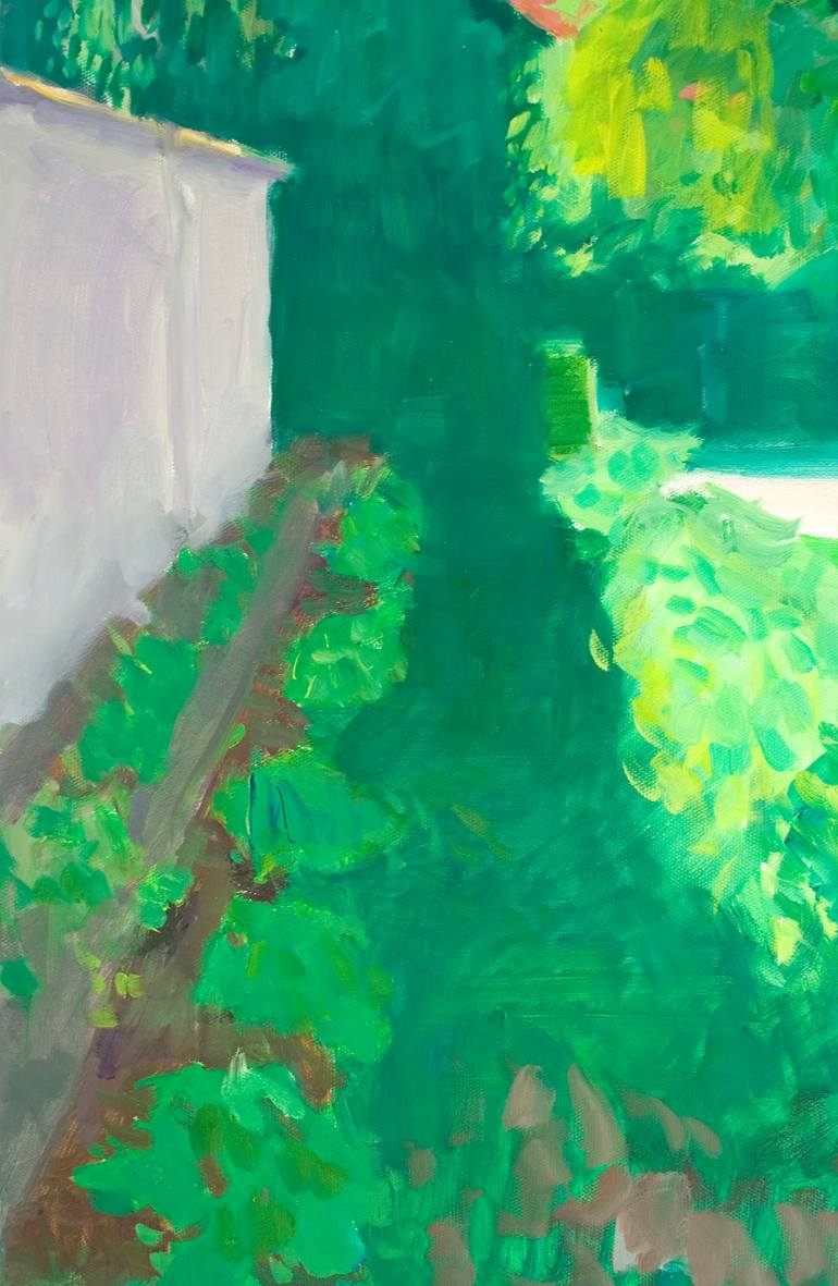 Original Impressionism Landscape Painting by Dumitru Bostan Junior