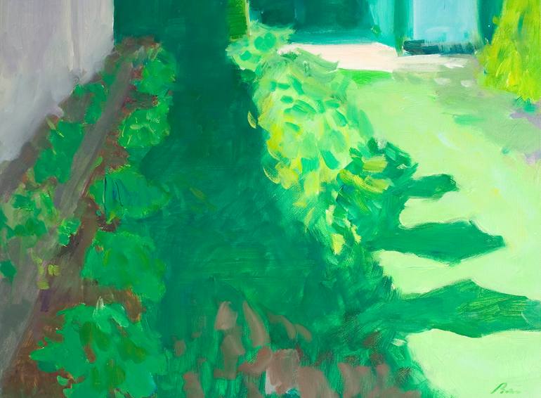 Original Impressionism Landscape Painting by Dumitru Bostan Junior