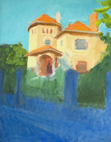 Print of Impressionism Architecture Paintings by Dumitru Bostan Junior