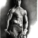 Untitled Cowboy by David J Vanderpool
