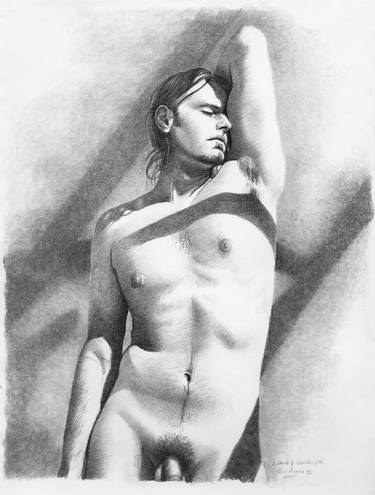 Original Nude Drawings by David J Vanderpool