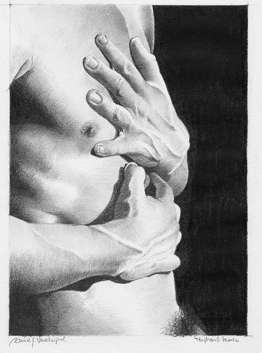Original Realism Nude Drawings by David J Vanderpool