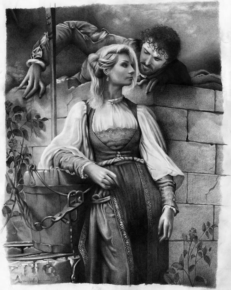 Print of Realism Love Drawings by David J Vanderpool