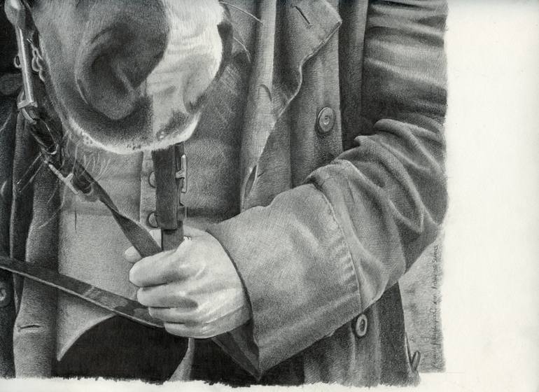 Original Other People Drawing by David J Vanderpool