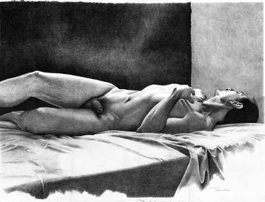 Original Fine Art Nude Drawings by David J Vanderpool