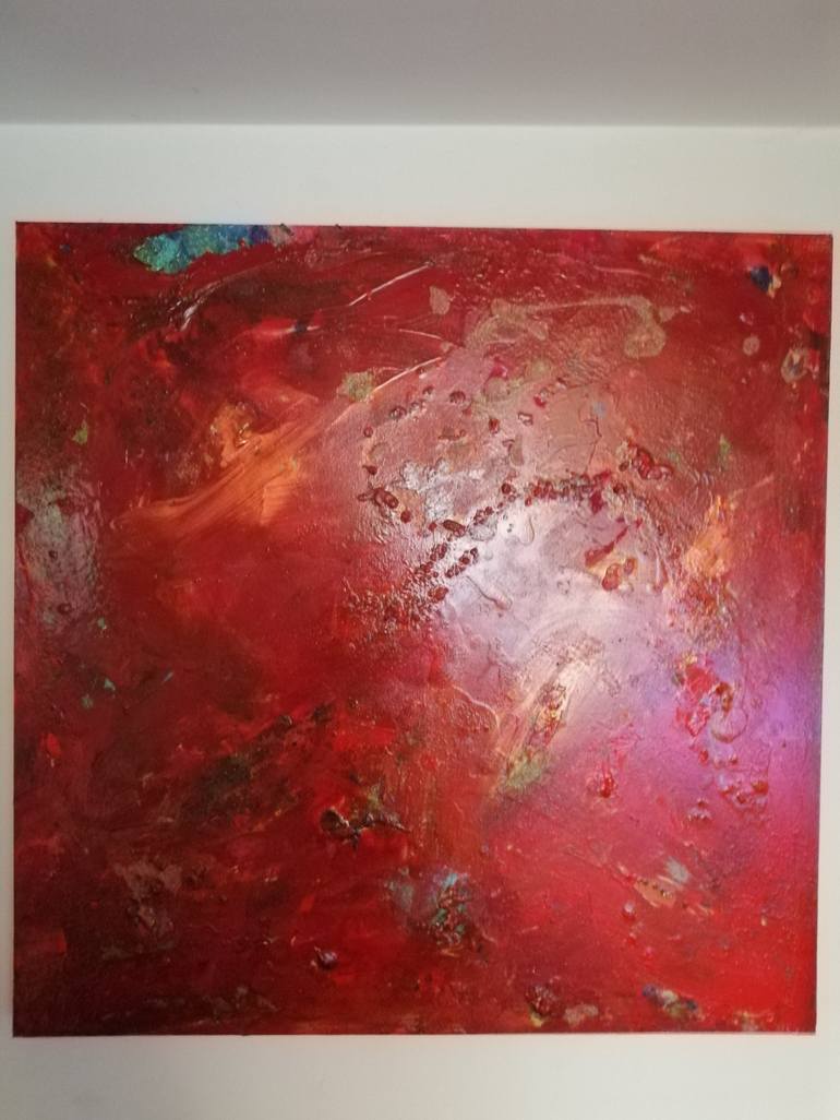 Original Abstract Expressionism Abstract Painting by Paul Mellings