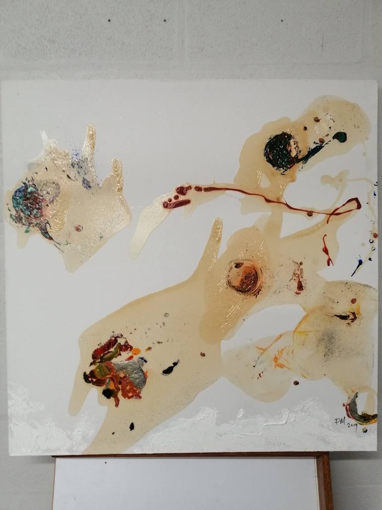 Original Abstract Animal Painting by Paul Mellings