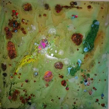 Original Abstract Painting by Paul Mellings
