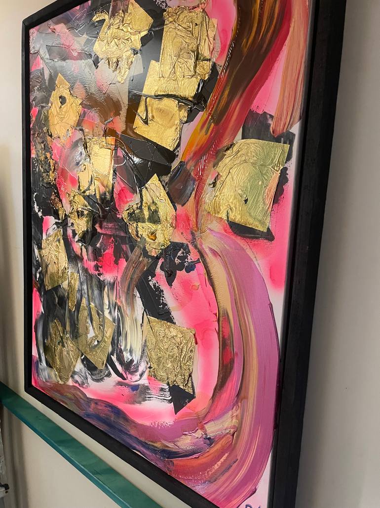 Original Abstract Expressionism Abstract Painting by Paul Mellings